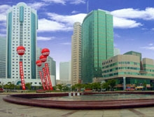 青岛丰合广场、喷泉石材异型工程